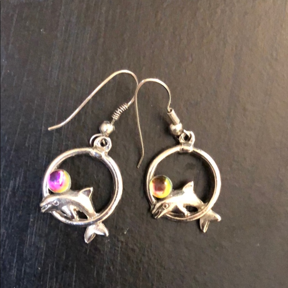 Dolphin Earrings 🐬